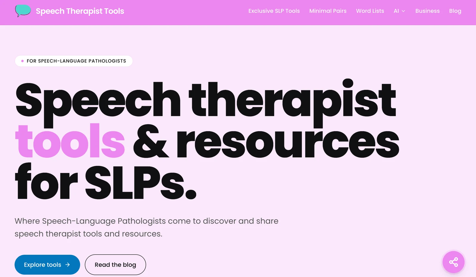 Speech Therapist Tools