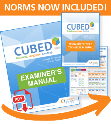 Cubed Assessment – Narrative Language Measures (NLM) & Dynamic Decoding Measures (DDM)