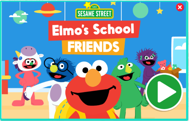 Elmo’s School Friends by PBS Kids