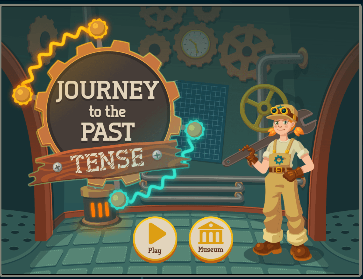 Journey to the Past Tense by ABCya!