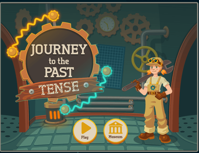 Journey to the Past Tense by ABCya!