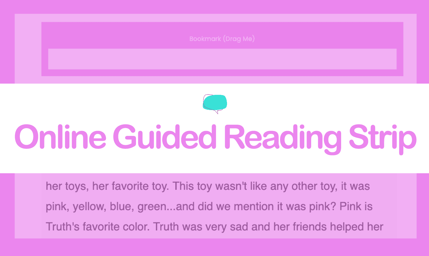 Online Guided Reading Strip for Dyslexia & Fluency Support