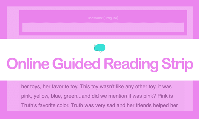Online Guided Reading Strip for Dyslexia & Fluency Support