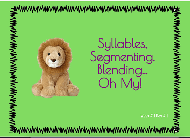 Phonemic Awareness BOOM Cards! Syllables, Segmenting & Blending . . . Oh My! by A. Robinson