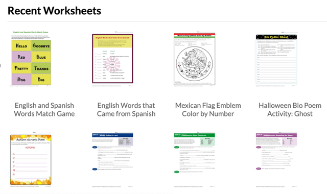 Worksheets for Reading, Spelling, Grammar, Comprehension and More from K12 Reader