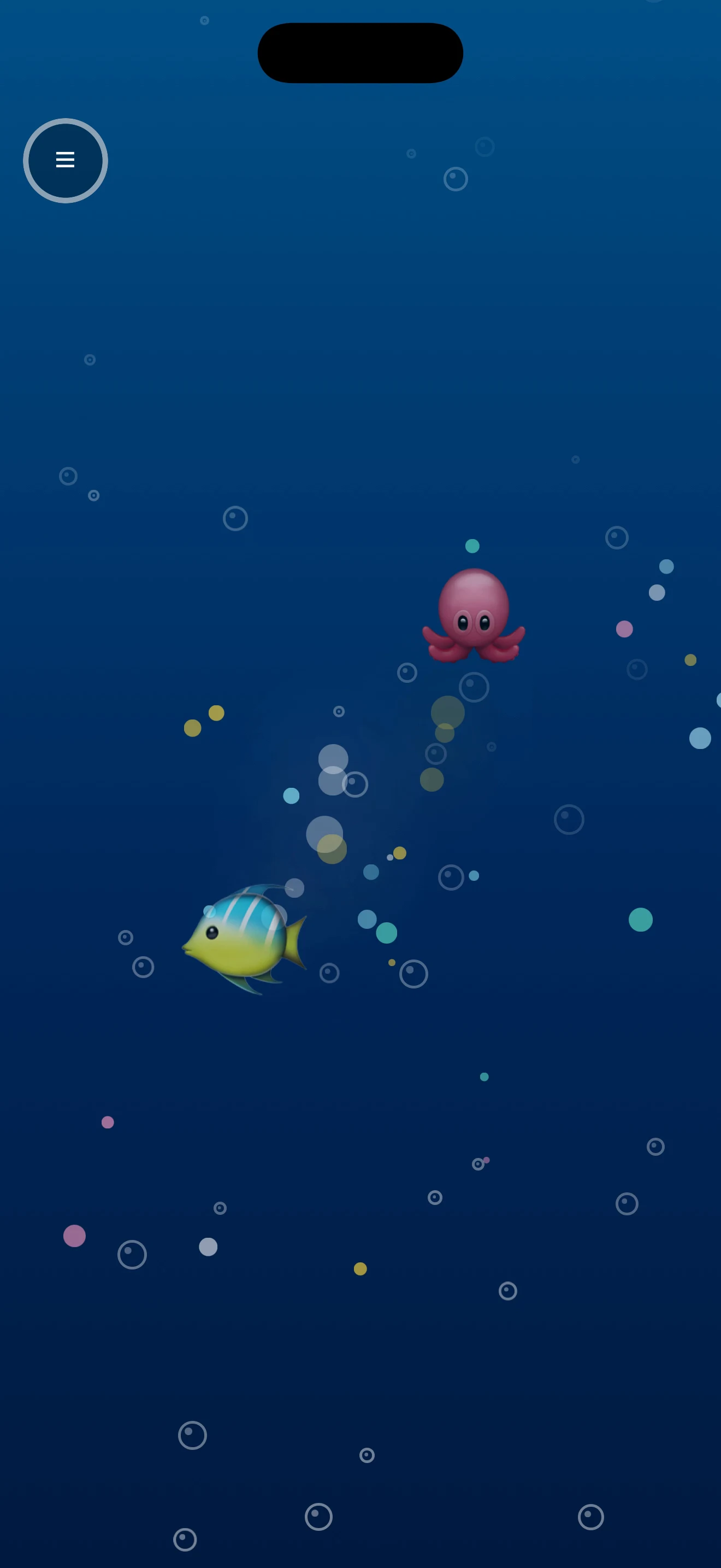 Underwater world in Tapoodle