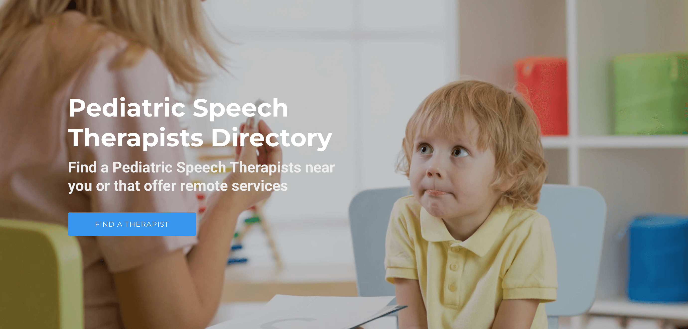 Pediatric Speech Therapists Directory