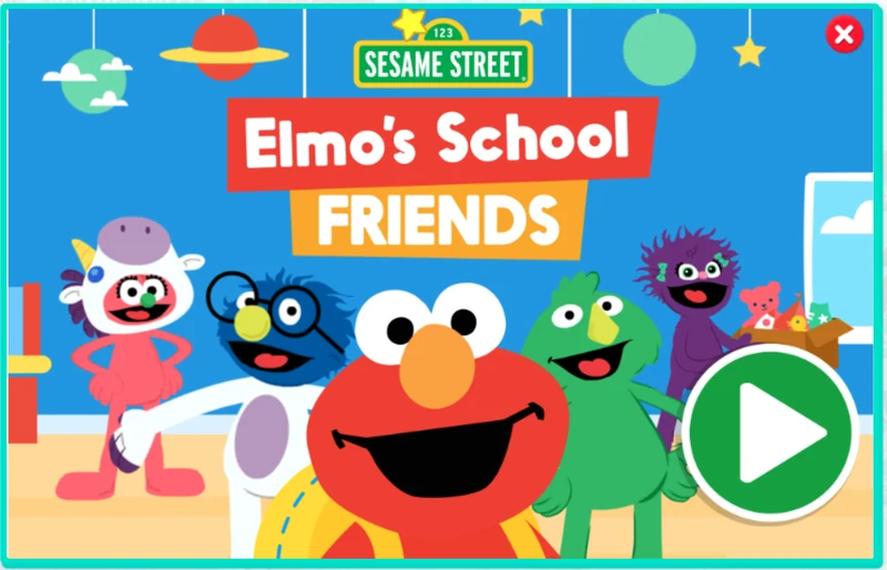 Elmo’s School Friends by PBS Kids