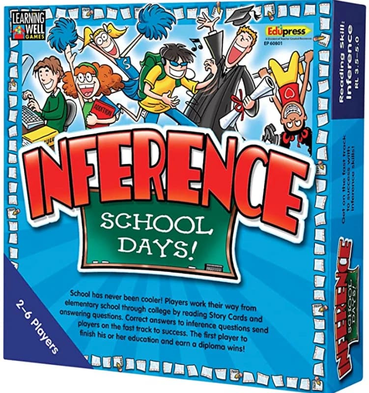 Inference “School Days” Board Game by Edupress