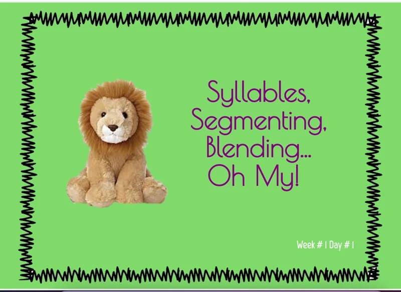 Phonemic Awareness BOOM Cards! Syllables, Segmenting & Blending . . . Oh My! by A. Robinson