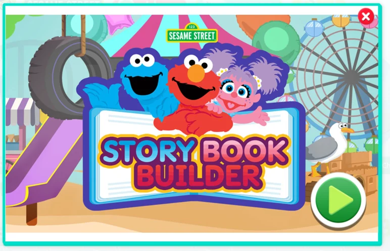 Sesame Street Story Book Builder by PBS Kids