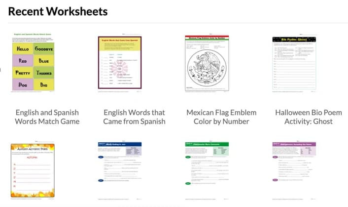 Worksheets for Reading, Spelling, Grammar, Comprehension and More from K12 Reader