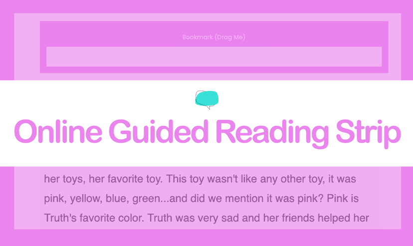 Dyslexia Reading Strip